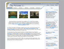 Tablet Screenshot of mypictures3d.com